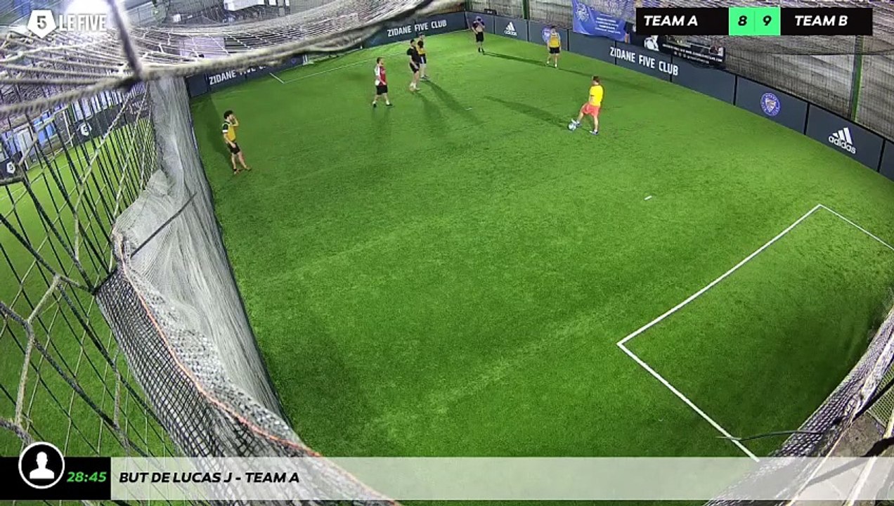 But de Lucas J - Team A