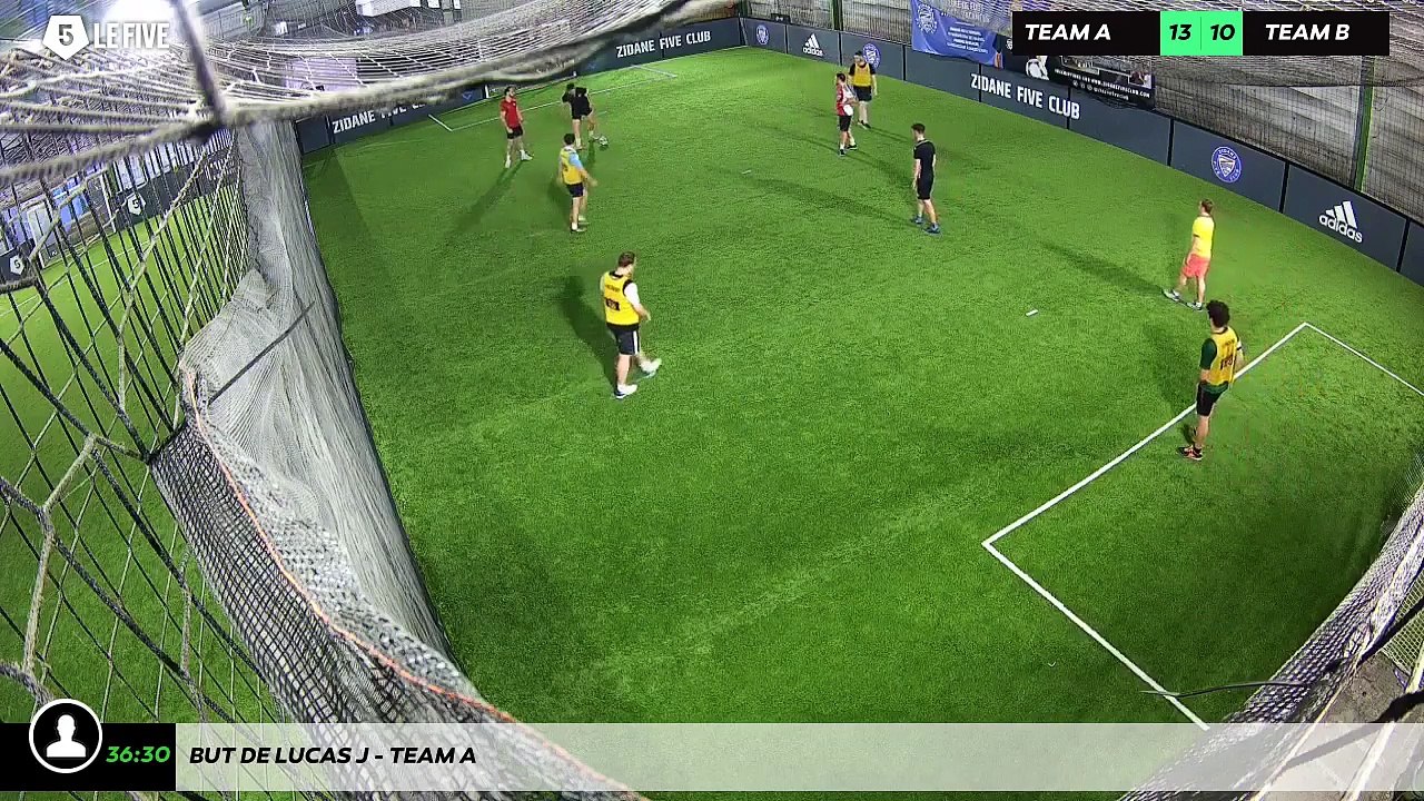 But de Lucas J - Team A