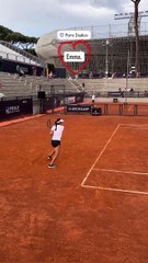 Emma practicing in Rome 3rd May