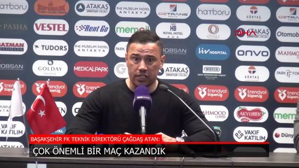 Çağdaş Atan: Çok önemli bir maç kazandık