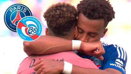 PSG vs Estrasburgo enfrenta a los hermanos Doué en un emotivo momento en la Ligue 1 en Francia