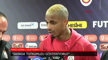 Galatasaray'da Lemina: Sahada tutkumuzu gösteriyoruz
