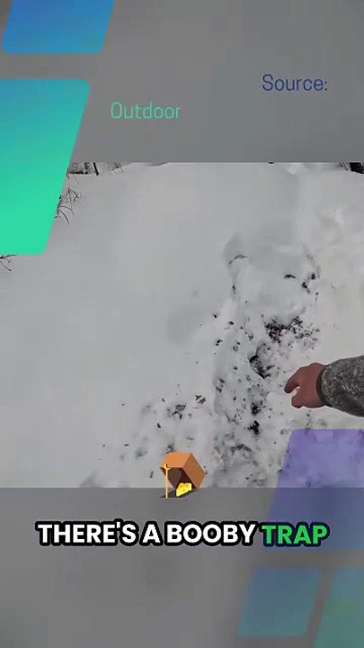 i sunk in a booby trap! watch this!