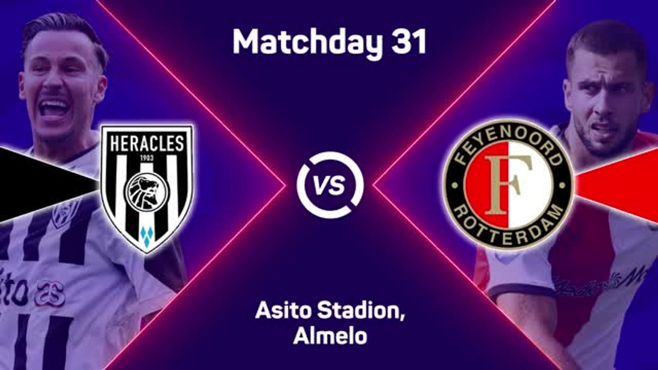 Feyenoord hit four past Heracles in UCL pursuit