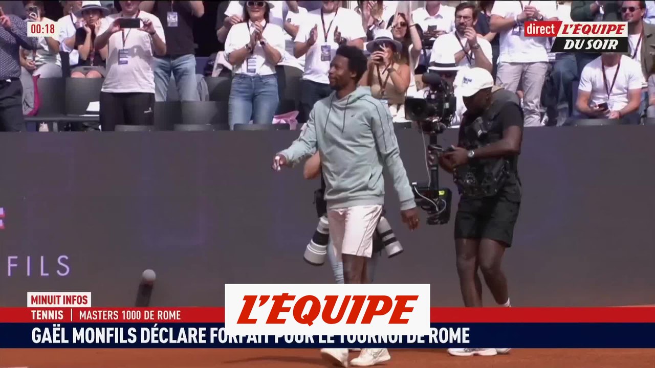 Monfils forfait à trois semaines de Roland-Garros - Tennis - ATP - Rome