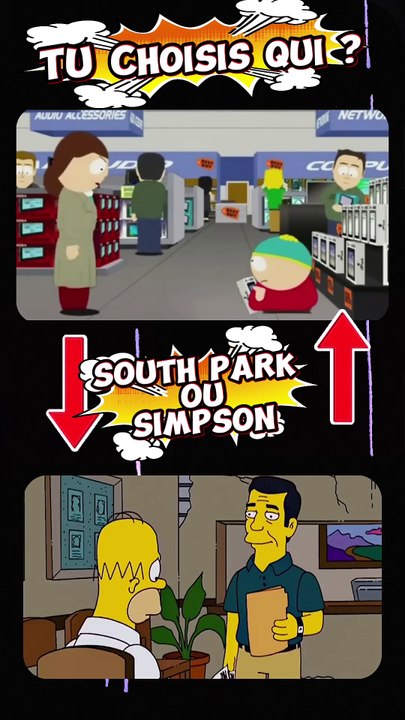 South Park vs Simpson ils sont exceptionnels et...