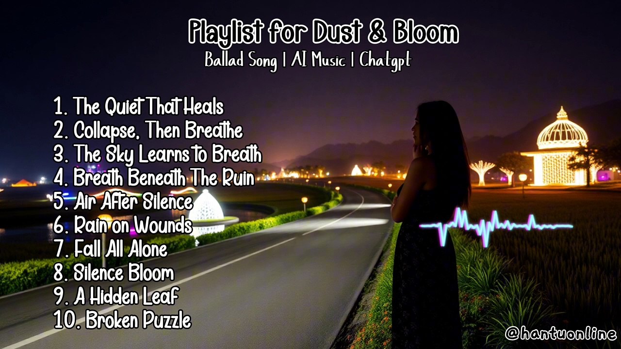 Playlist for Dust and Bloom | Ballad Song | AI Music | Chatgpt |  English Song