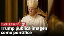 Trump  publica imagen vestido como el Papa en plena sucesión del Vaticano