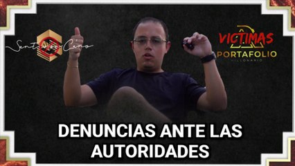Nuestras denuncias ante las autoridades contra Portafolio Millonario y Santiago Cano