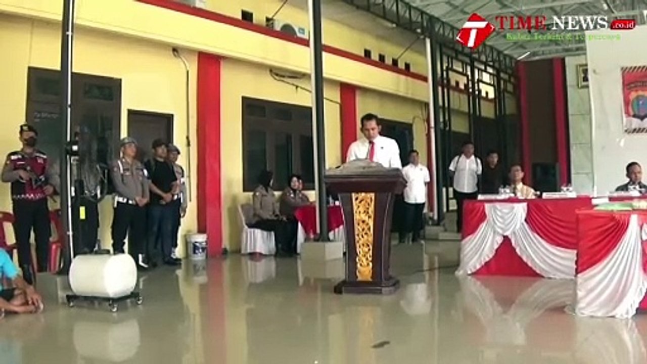 Barang Bukti Sabu 61.885 Gram Dan 14 ribu butir  Pil Ekstasi Dimusnahkan Dengan Cara Dibakar Dan Direbus.