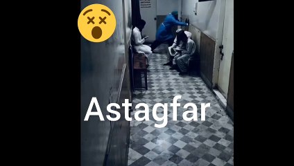 astagfar real ghost cctv live footage
