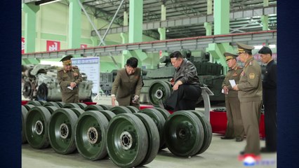 김정은, 탱크 공장 시찰...""제2차 장갑 무력 혁명" / YTN