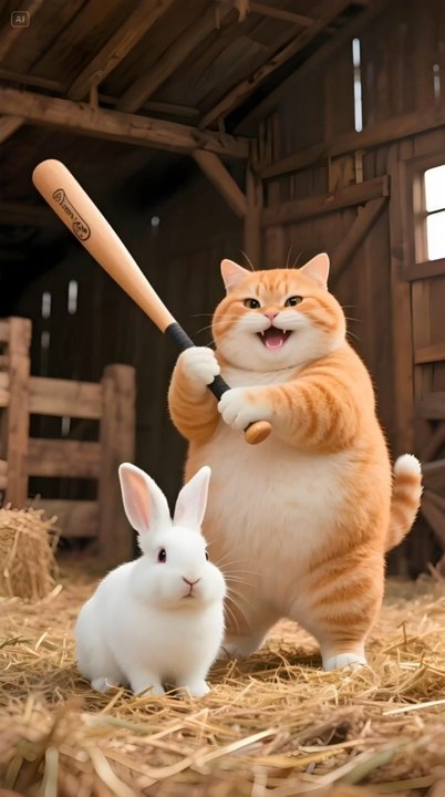 cat vs rabbit