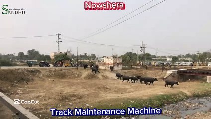 Pakistan Railway Track Maintenance Machine