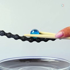 Create beautiful cracked crystal with this simple DIY! 🔮