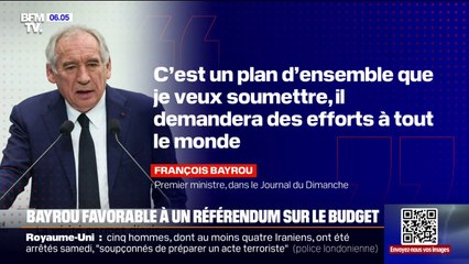 François Bayrou favorable à un référendum sur le budget