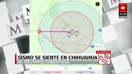 Reportan sismo de 5.3 en Nuevo México, EU; se percibió en Ciudad Juárez