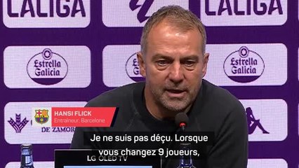 Barcelone - Flick content de ses jeunes et de Araújo, Christensen et ter Stegen