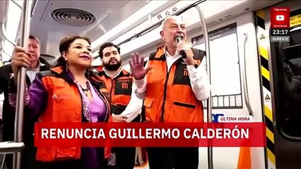 Guillermo Calderón renuncia al Metro de CdMx ¿Por qué se va ahora?