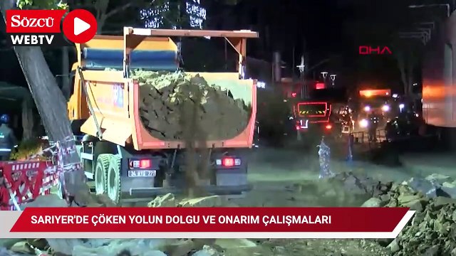 İstanbul'da dün gece yarısı: Kamyonların biri geldi biri gitti, zamanla yarıştılar