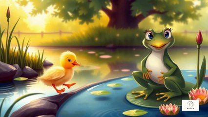 “The Lost Duckling’s Journey Home – A Brave Farm Adventure!”