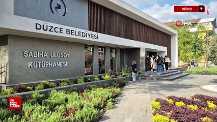 Düzce'de yer bulamayan geri dönüyor: Mağaza değil, kütüphane kuyruğu