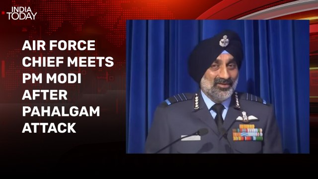 Air Force Chief meets PM Modi amid tension with Pakistan
