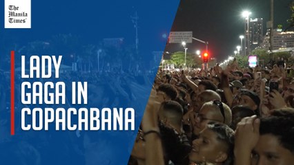 Two million' throng Lady Gaga concert at Rio's Copacabana