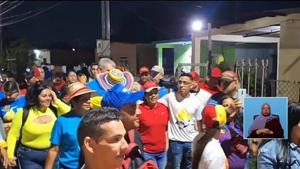 Comunidad del sector 26 de Julio en Cabimas acompañó al candidato del GPP Luis Caldera