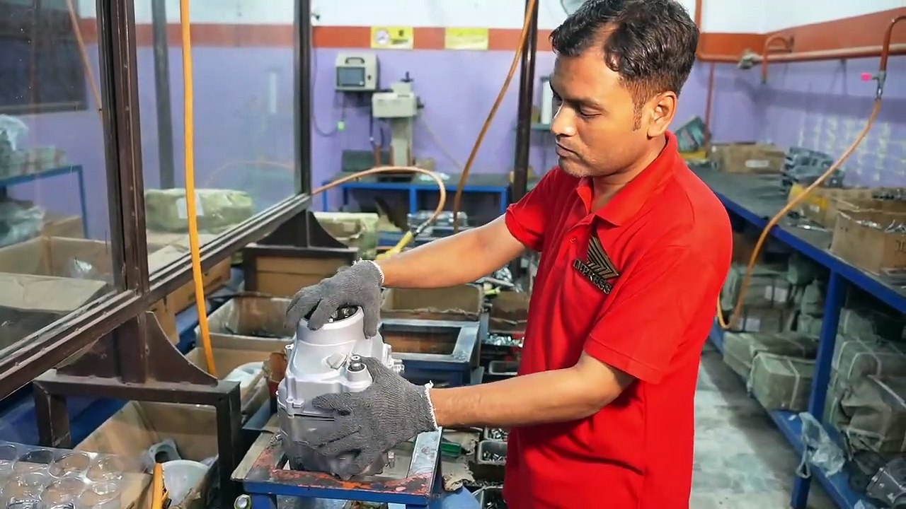 70CC motorcycle Engine Assembling #motorcycle #motorbike #engine #assembling