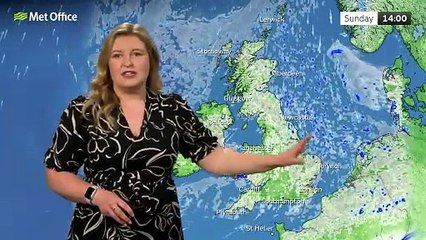 Met Office Sunday afternoon weather forecast 04/05/2025