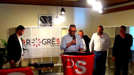 REMICOURT - Christophe LACROIX s'adresse aux militants de la section locale à l'occasion de la Fête du 1er mai 2025