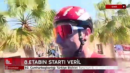 60. Cumhurbaşkanlığı Türkiye Bisiklet Turu'nun 8. ve son etabının startı verildi
