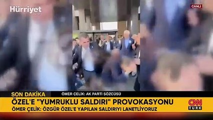 AK Parti Sözcüsü Ömer Çelik: Bu tip bir saldırıyı kendimize yapılmış sayarız