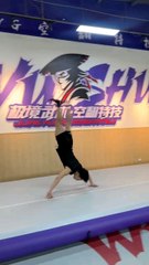back jumping kick