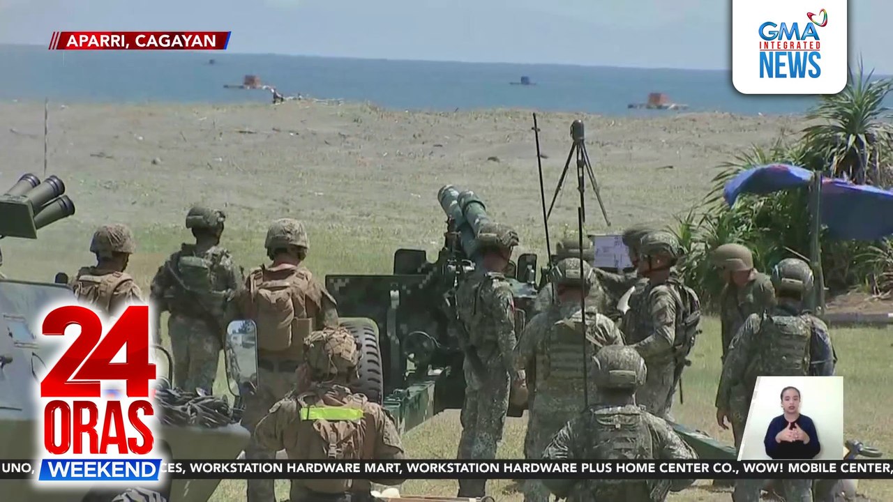Mga sundalong Pilipino at Amerikano, sumalang sa live fire exercises sa Cagayan | 24 Oras Weekend