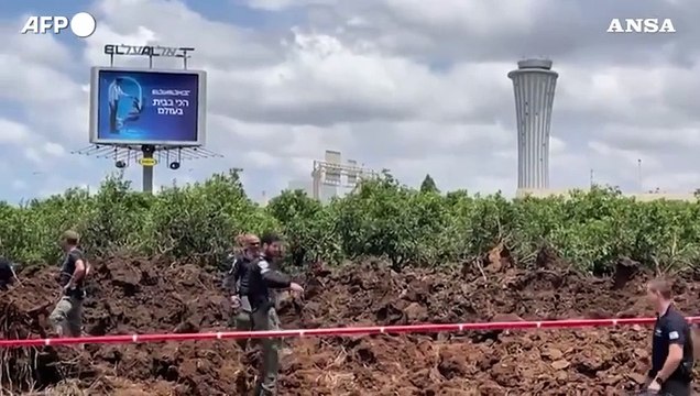 Israele, missile dallo Yemen colpisce presso l'aeroporto di Tel Aviv