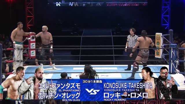 Oleg Boltin & El Phantasmo vs Rocky Romero & Konosuke Takeshita: NJPW Wrestling DONTAKU 2025 Day 2 (5/4/2025)