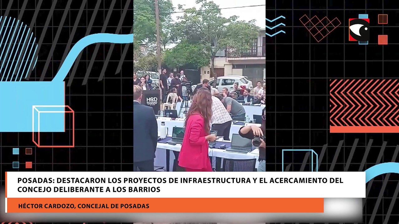 Posadas Destacaron los proyectos de infraestructura y el acercamiento del Concejo Deliberante a los barrios
