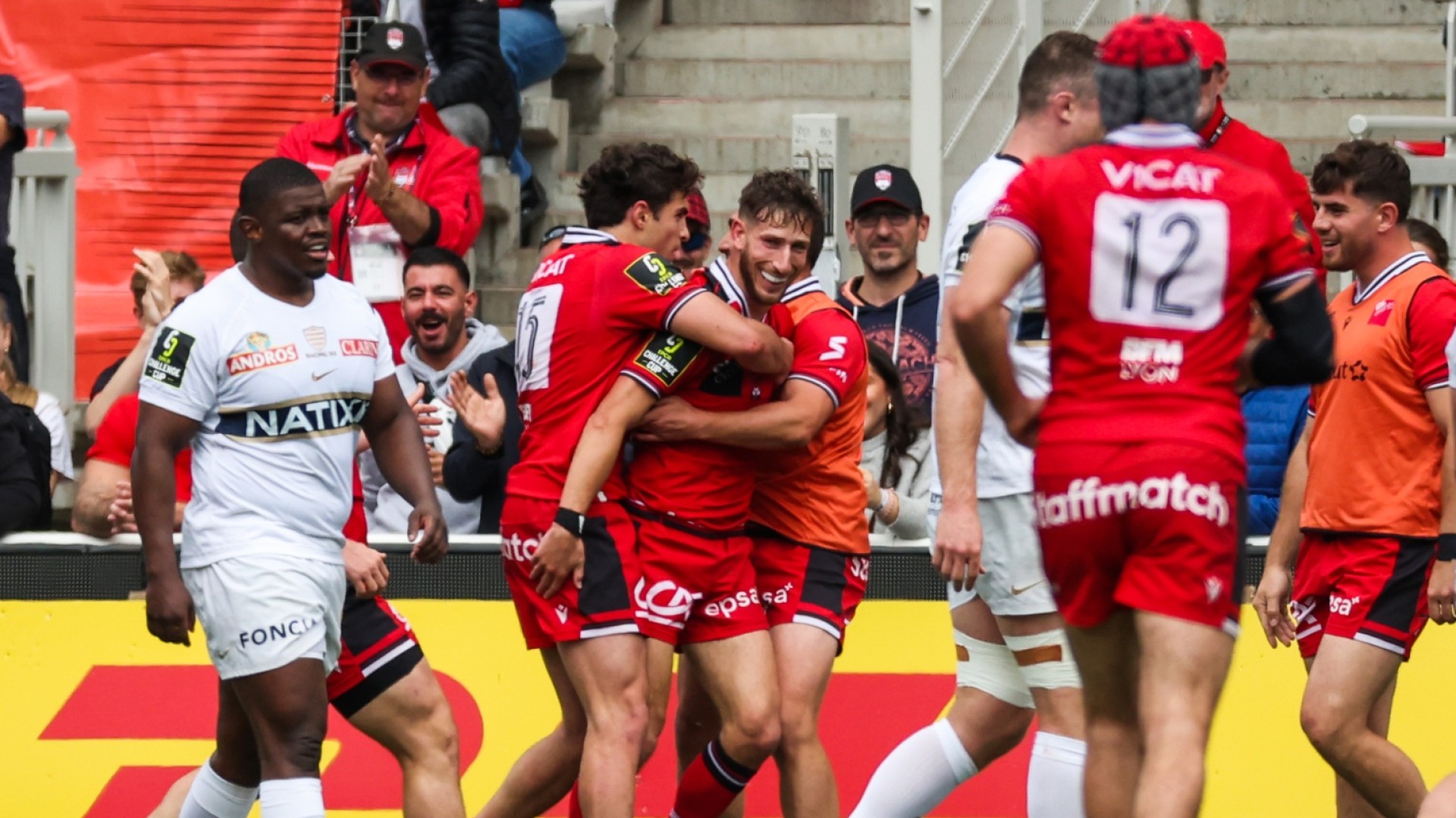 Challenge Cup : Le LOU domine le Racing et se qualifie pour la finale !