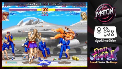 Super Street Fighter II X Grand Master • "srkaiohkbr" VS "ElMaton" (23/03/2025)