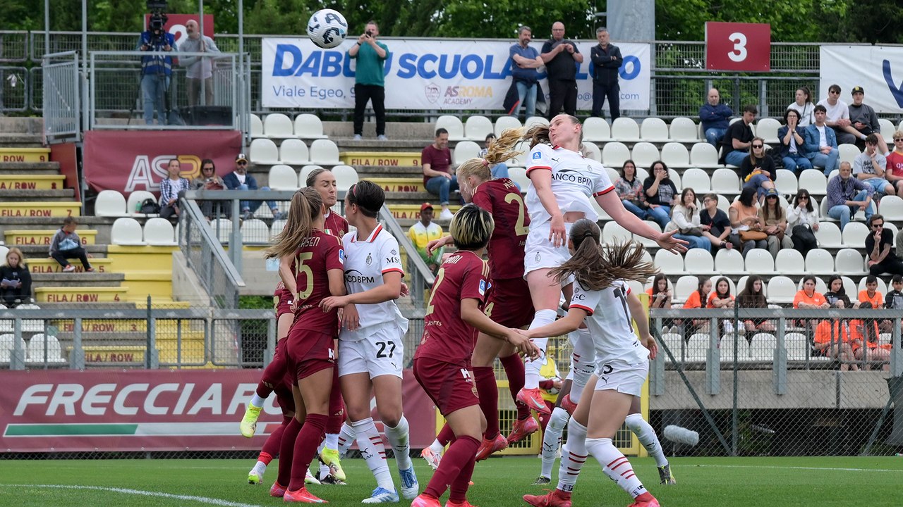 Roma-Milan, Poule Scudetto Serie A Femminile 2024/2025: la partita