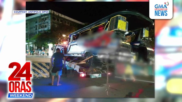 ONLINE EXCLUSIVE 24 ORAS WEEKEND (MAY 4, 2025): Nadisgrasyang jeep sa Antipolo City; pagpapapalit ng nasirang Gate 3 ng Bustos Dam; LPA sa loob ng PAR; at iba pang mga balita. | 24 Oras Weekend