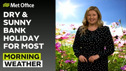 Met Office Morning Weather Forecast 05/05/2025 - Showers in the southeast
