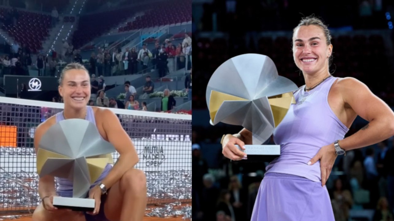 Tennis - Madrid 2025 - La n°1 mondiale Aryna Sabalenka titrée pour la 3e fois en cinq à la Caja Magica