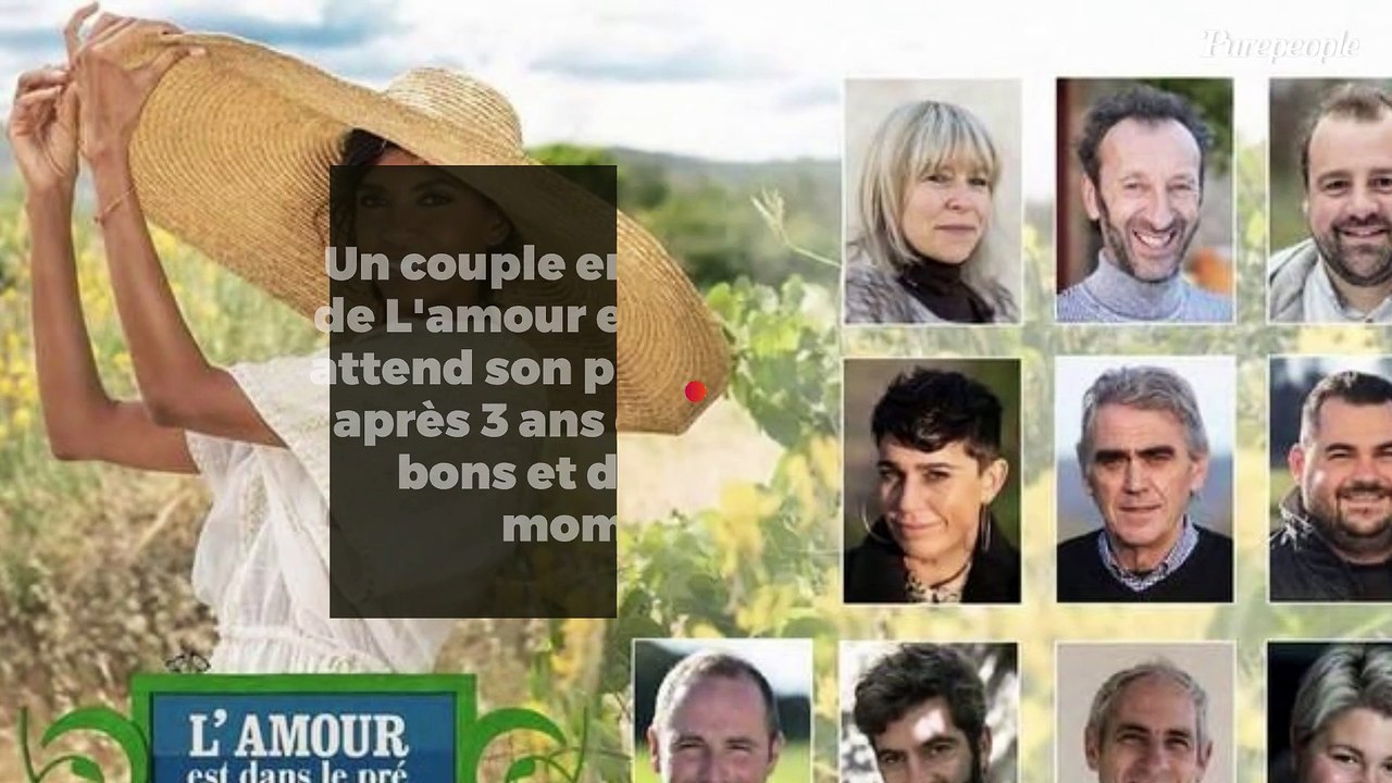 Un couple emblématique de L'amour est dans le pré attend son premier enfant après 3 ans d'amour, "de bons et de mauvais moments"