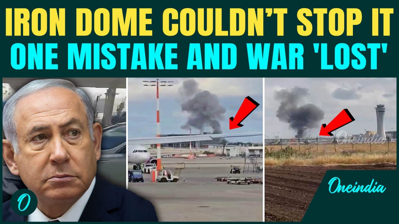 Israel's Biggest Failure VIDEO:  Iron Dome,THAAD, Arrow FAIL to Stop Houthi Missile Hitting Tel Aviv