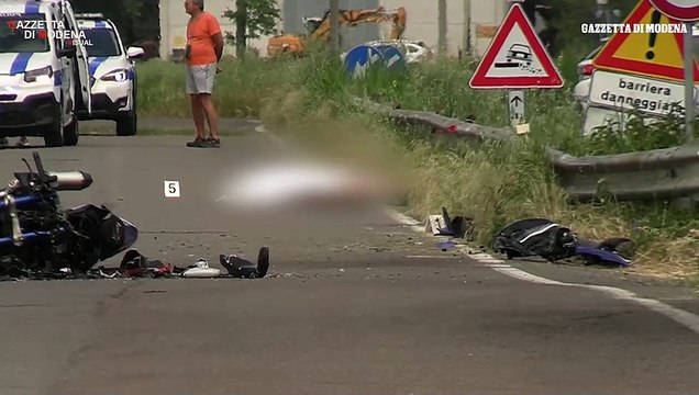 Incidente mortale a Campogalliano: perde la vita un centauro di 66 anni