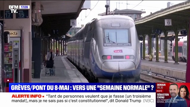 Grèves SNCF pour le pont du 8-Mai: le PDG de SNCF Voyageurs tente de rassurer les voyageurs