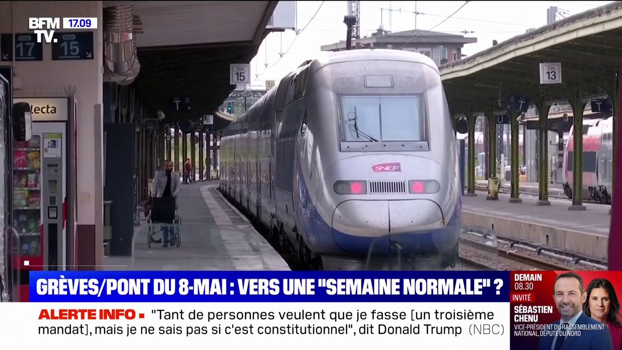 Grèves SNCF pour le pont du 8-Mai: le PDG de SNCF Voyageurs tente de rassurer les voyageurs